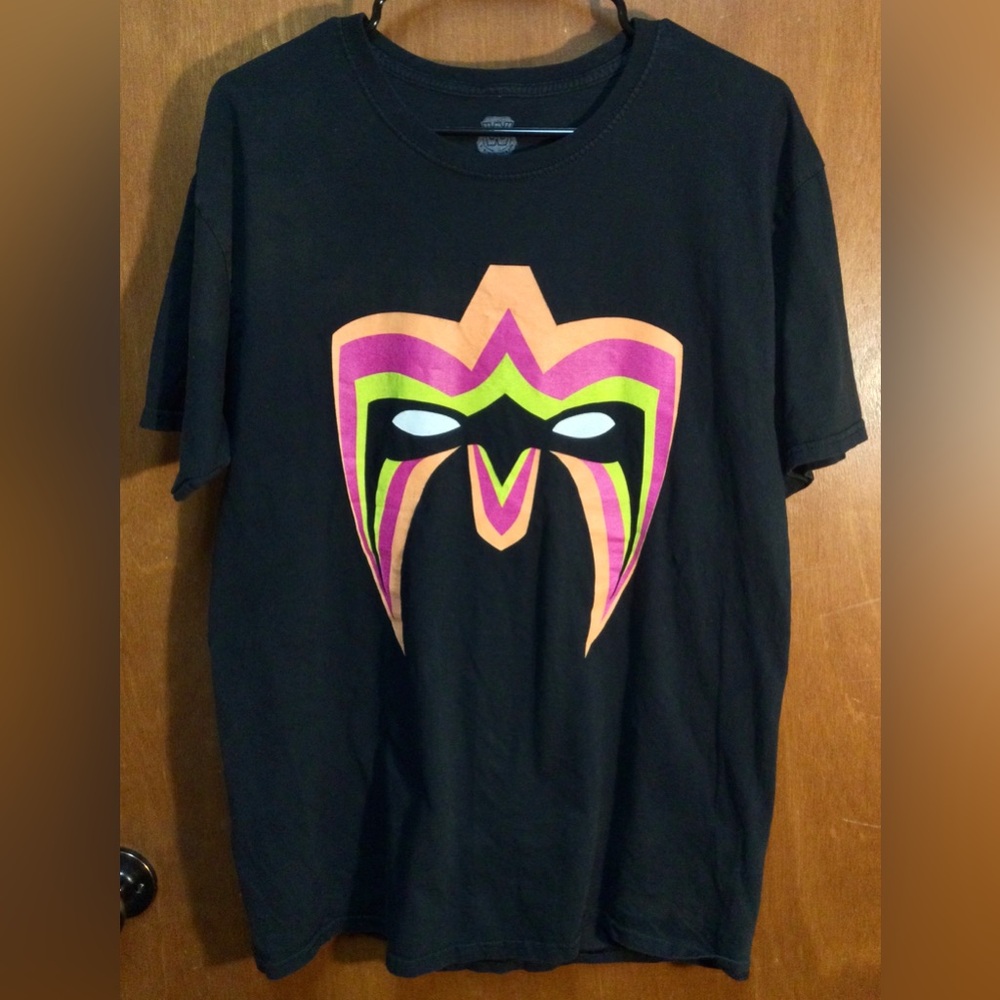 WWE Officially Licensed Ultimate Warrior Legends T-Shirt Used Mens Large